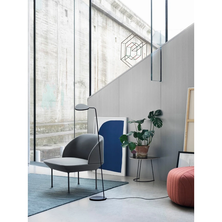 Leaf Floor Lamp Black Muuto